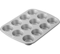 Wilton Moule à Muffins et Cupcakes en Acier Antiadhésif Recipe Right, Moule à Pâtisserie pour 12 Muffins, Cupcakes, Brownies 37 x 27 x 5 cm