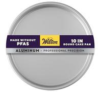 Wilton Performance Pans, Moule à Gâteau, Ø 25 cm | Moule à Gâteau Rond, Répartition Uniforme de la Chaleur, Plaque à Gâteau, Moule à Tarte, Moule de Cuisson