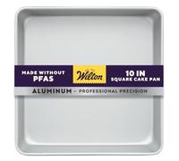 Wilton Performance Pans, Moule à Gâteau, 25x25 cm | Moule à Gâteau Carré, Répartition Uniforme de la Chaleur, Plaque à Gâteau, Moule à Tarte, Moule de Cuisson
