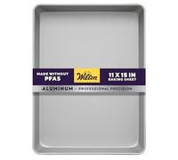 Wilton Performance Pans Moule à Gâteau Oblong 28x38 cm : Moule Rectangulaire en Aluminium Anodisé pour Gâteaux, Gratins et Même Pizza - 28x38x5 cm