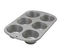 Wilton Recipe Right Jumbo Muffin Pan, Moule à Gâteau, 6 Pièces | Moule à Muffins avec Revêtement Antiadhésif, Excellente Conductivité Thermique, Plaque de Cuisson pour Cupcakes et Muffins