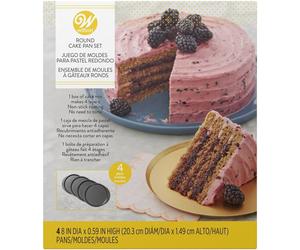 Wilton Set de moules Easy Layers Ø20cm 4-pièces