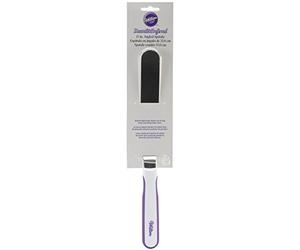 Wilton Spatula Angled Spatule à pâtisserie, 32,5 cm | Spatule à Glaçage Coudée en Acier Inoxydable, Spatule de Lissage pour Crème au Beurre, Ganache et Glaçage