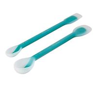 Wilton Versa Tools Scrape & Measure Spatula, Set/2 | Spatule en Silicone avec Graduations pour Mélanger, Remuer et Étaler le Glaçage, Ustensile de Pâtisserie Polyvalent