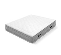 WIN REST Matelas à Ressorts 135 x 190 cm - viscoélastique Double Face modèle Samyn 29 cm de Hauteur, Mousse Cloud Foam à fermeté Moyenne Haute, Tissu Stretch, hypoallergénique, fabriqué en Espagne