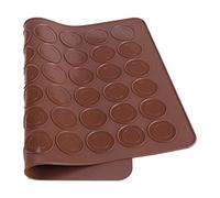 Wincal Plaque de Cuisson Mat-48 cavité Silicone Moule Tapis Macaron pâtisserie Bricolage Macaron Moule Plateau de Cuisson décoration Outil