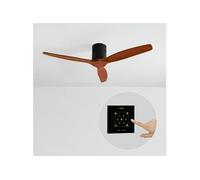 CREATE Ventilateur de plafond WIND CALM NATURAL WOOD 40W silencieux 100% bois sans lumière
