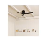 WIND CALM NATURAL WOOD - Ventilateur De Plafond 40W Silencieux 100% Bois Sans Lumière