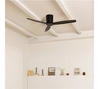 WIND CALM NATURAL WOOD - Ventilateur De Plafond 40W Silencieux 100% Bois Sans Lumière