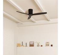 WIND CALM NATURAL WOOD - Ventilateur De Plafond 40W Silencieux 100% Bois Sans Lumière