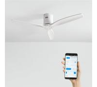 WIND CALM NATURAL WOOD - Ventilateur De Plafond 40W Silencieux 100% Bois Sans Lumière