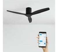 WIND CALM NATURAL WOOD - Ventilateur De Plafond 40W Silencieux 100% Bois Sans Lumière