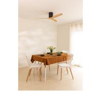 CREATE Ventilateur de plafond WIND CALM NATURAL WOOD 40W silencieux 100% bois sans lumière