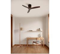 WIND CALM NATURAL WOOD - Ventilateur De Plafond 40W Silencieux 100% Bois Sans Lumière