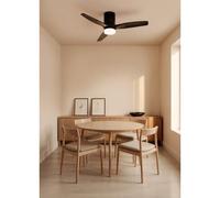 WIND CALM NATURAL WOOD - Ventilateur De Plafond 40W Silencieux 100% Bois Télécommande