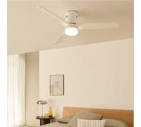 WIND CALM NATURAL WOOD - Ventilateur De Plafond 40W Silencieux 100% Bois Télécommande
