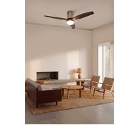 WIND CALM NATURAL WOOD - Ventilateur De Plafond 40W Silencieux 100% Bois Télécommande