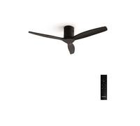 WIND CALM S - Ventilateur de plafond silencieux 40W avec pales techniques en ABS Ø112 sans eclaraige sans wifi