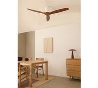WIND CALM - Ventilateur de plafond silencieux 40W avec pales techniques en ABS de différentes tailles Blanc G