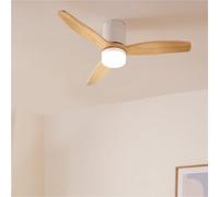 WIND CALM - Ventilateur De Plafond Silencieux 40W Avec Pales Techniques En ABS De Différentes Tailles Télécommande