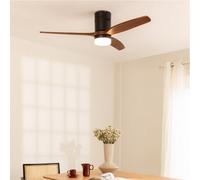 WIND CALM - Ventilateur De Plafond Silencieux 40W Avec Pales Techniques En ABS De Différentes Tailles Télécommande