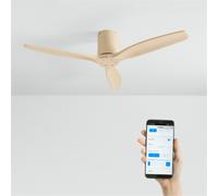 WIND CALM - Ventilateur De Plafond Silencieux 40W Avec Pales Techniques En ABS De Différentes Tailles Sans Lumière