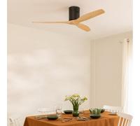 WIND CALM - Ventilateur De Plafond Silencieux 40W Avec Pales Techniques En ABS De Différentes Tailles Sans Lumière