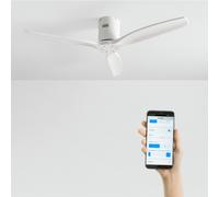 WIND CALM - Ventilateur De Plafond Silencieux 40W Avec Pales Techniques En ABS De Différentes Tailles Sans Lumière