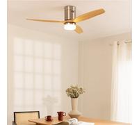 WIND CALM - Ventilateur De Plafond Silencieux 40W Avec Pales Techniques En ABS De Différentes Tailles Télécommande