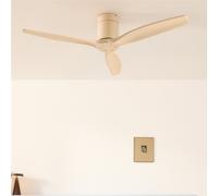 WIND CALM - Ventilateur De Plafond Silencieux 40W Avec Pales Techniques En ABS De Différentes Tailles Sans Lumière