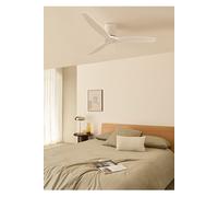 WIND CALM - Ventilateur De Plafond Silencieux 40W Avec Pales Techniques En ABS De Différentes Tailles Sans Lumière
