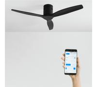 WIND CALM - Ventilateur De Plafond Silencieux 40W Avec Pales Techniques En ABS De Différentes Tailles Sans Lumière