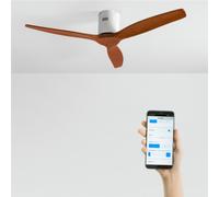 WIND CALM - Ventilateur De Plafond Silencieux 40W Avec Pales Techniques En ABS De Différentes Tailles Sans Lumière