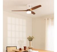 WIND CALM - Ventilateur De Plafond Silencieux 40W Avec Pales Techniques En ABS De Différentes Tailles Télécommande