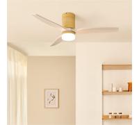 WIND CALM - Ventilateur De Plafond Silencieux 40W Avec Pales Techniques En ABS De Différentes Tailles Télécommande