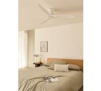 WIND CALM - Ventilateur de plafond silencieux 40W avec pales techniques en ABS de différentes tailles Blanc G
