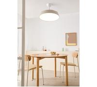 WIND CLEAR CONTOUR - Ventilateur De Plafond Silencieux 40 W Ø107 Cm Avec Pales Rétractables Et Lumière LED Contrôleur Mural + Télécommande