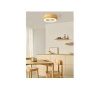 WIND CLEAR EASY Ventilateur de plafond silencieux 40 W, Ø 50 cm, à pales dissimulées, avec éclairage LED et Wi-Fi