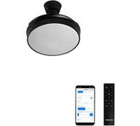 WIND CLEAR EDGE Ventilateur de plafond silencieux 40 W, Ø 107 cm, pales rétractables, avec éclairage LED et Wi-Fi