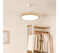 WIND CLEAR STUDIO - Ventilateur De Plafond 40W Silencieux Avec Pales Rétractables Et Lumière LED, Plusieurs Tailles Télécommande