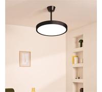 WIND CLEAR STUDIO - Ventilateur De Plafond 40W Silencieux Avec Pales Rétractables Et Lumière LED, Plusieurs Tailles Télécommande