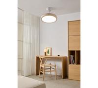 WIND CLEAR STUDIO - Ventilateur De Plafond 40W Silencieux Avec Pales Rétractables Et Lumière LED, Plusieurs Tailles Télécommande