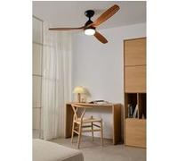 WIND CUP - Ventilateur De Plafond 40W Silencieux Ø132 Cm 100% Bois Télécommande