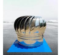 Wind-driven Turbine Exhaust Ventilator/Roof Cap Vent | Attic Air Vent Ventilating Fan,Stainless Steel Roof Ventilator(800MM/31.4IN)