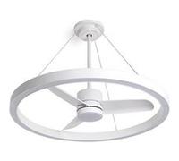WIND HALO - Ventilateur De Plafond 36W Silencieux Ø108cm Avec Anneau Lumineux LED Avec Lumière