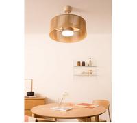 WIND LAMP WOVEN - Ventilateur De Plafond Silencieux 25W Avec Lumière LED Avec Lumière