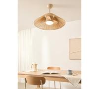 WIND LAMP WOVEN - Ventilateur De Plafond Silencieux 25W Avec Lumière LED Avec Lumière