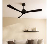 WIND LARGE - Ventilateur De Plafond 40W Silencieux Ø152 Cm 100% Bois Sans Lumière