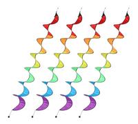 Wind Spinners Moulin à vent décoratif d'extérieur de 59,06 pouces, breloque rotative | Abs en tissu imperméable, pour contrôle des oiseaux, patio, jardin, amoureux de la nature
