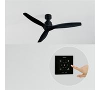 WIND STYLANCE NATURAL WOOD - Ventilateur De Plafond 40W Silencieux 100% Bois Plusieurs Tailles Sans Lumière